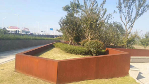 禹州耐候钢挡土墙